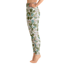 Load image into Gallery viewer, Drippy Red Aloha Leggings
