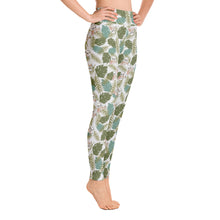 Load image into Gallery viewer, Drippy Red Aloha Leggings
