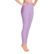 Load image into Gallery viewer, Pink + Purple Oystuary Leggings
