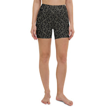 Load image into Gallery viewer, Oystuary Yoga Shorts (Pluff Mud Black)
