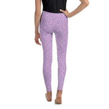 Load image into Gallery viewer, Youth Pink + Purple Oystuary Leggings
