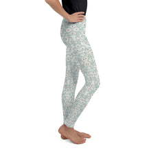 Load image into Gallery viewer, Youth Oystuary Leggings (Aqua)
