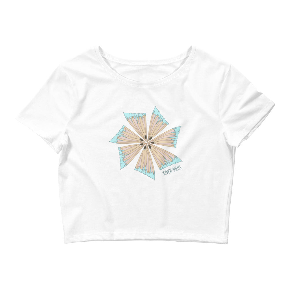 Spottail Flower Crop Top