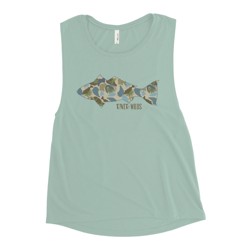 Lowco Camo Redfish Top